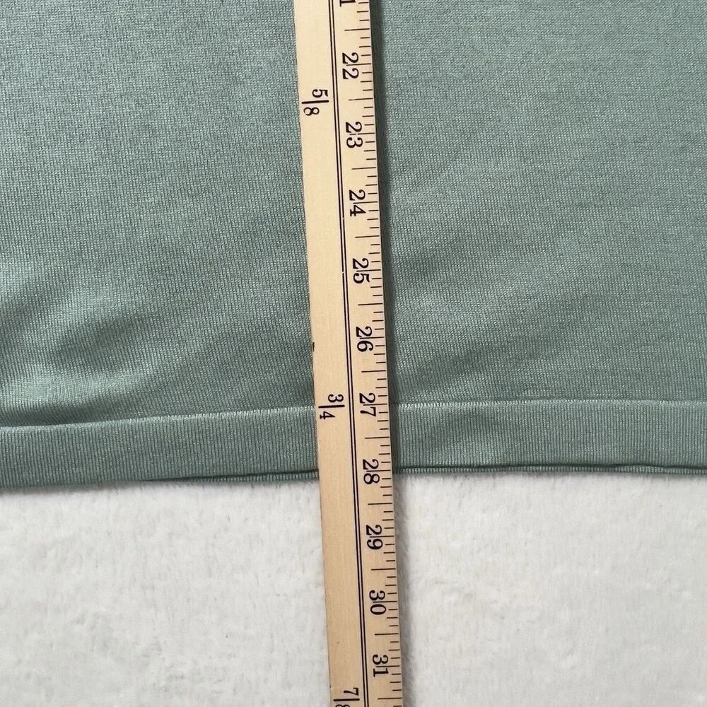 Banana Republic Silk Cashmere V-Neck Sweater‎ Mens Sz XL Green Lightweight